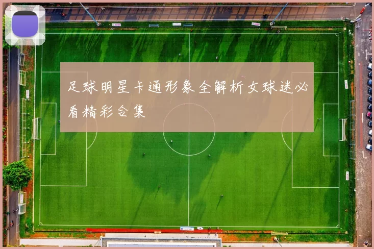 足球明星卡通形象全解析女球迷必看精彩合集